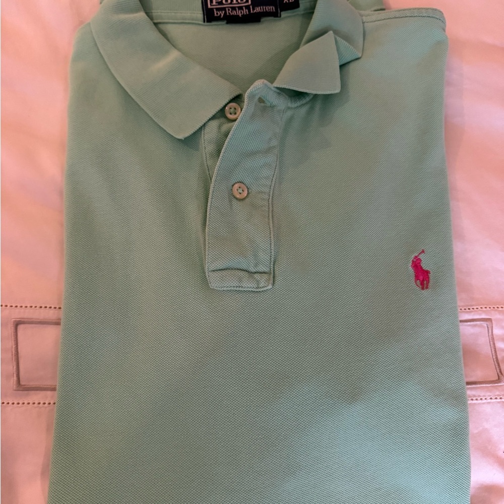 Ralph Lauren Mint Polo Shirt
